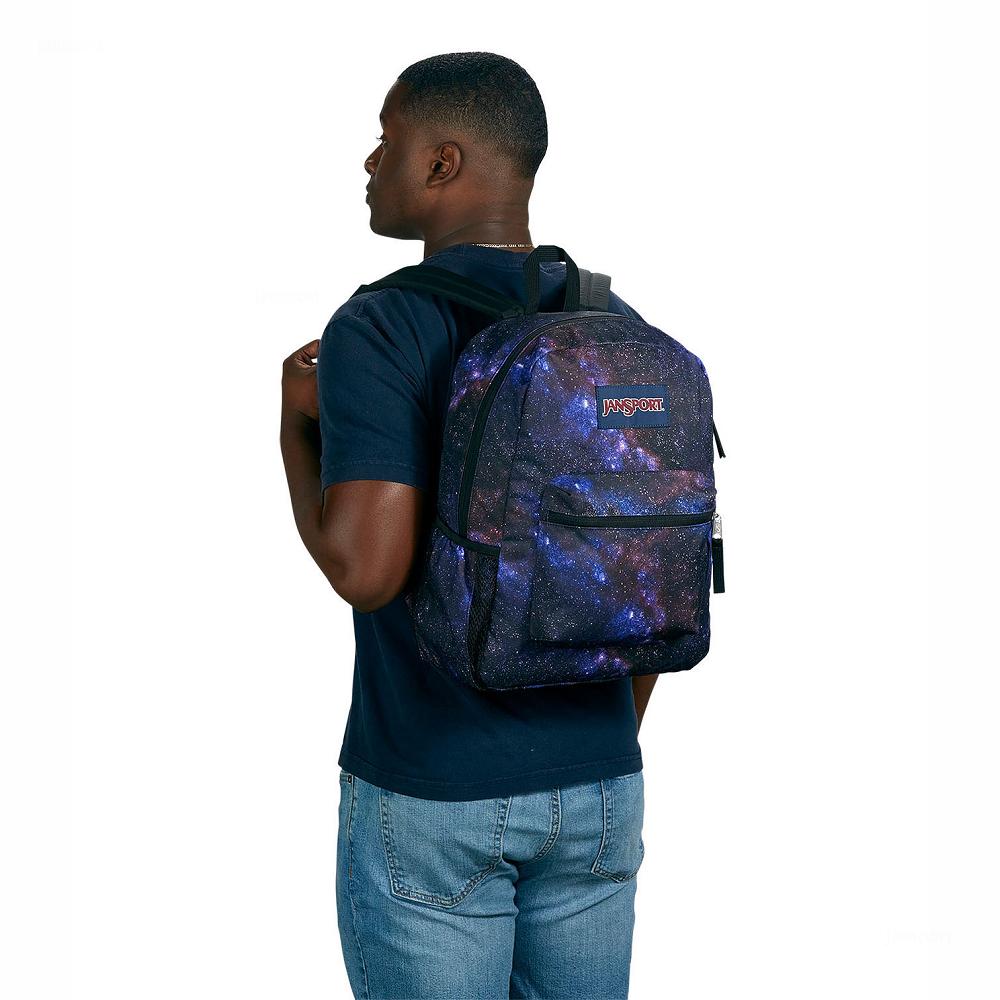 Sac à Dos Scolaire JanSport CROSS TOWN Bleu Marine | WPV-72296473